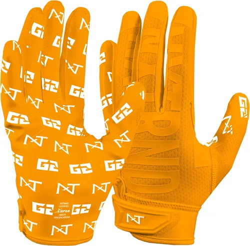 Miniatura 27 de Guantes de fútbol americano Nxtrnd G2 Pro para hombre, guantes ultra adherentes Elite para receptor