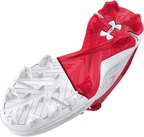 Miniatura 3 de Under Armour Harper 8 Mid TPU Jr - Tenis de béisbol unisex para niños