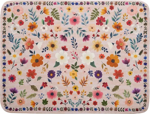 Miniatura 67 de Alfombrilla de secado de platos para encimera de cocina pequeña absorbente de café de otoño Alfombrilla de secado de microfibra de bosque de otoño