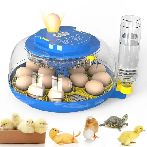 incubadoras para incubar huevos,18 Incubadora de huevos,Incubadora de huevos con giro automático de huevos y control de humedad,Incubadora para