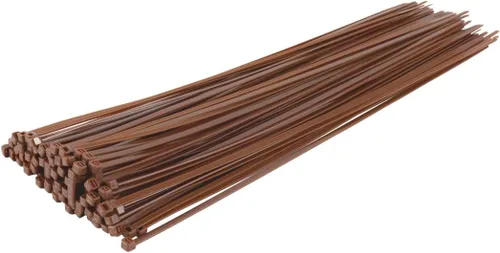 Miniatura 56 de GTSE - Paquete de 100 bridas con cremallera de 20.3 cm, color plateado/gris, 8.06 kg de resistencia, bridas de nailon grises resistentes a los rayos