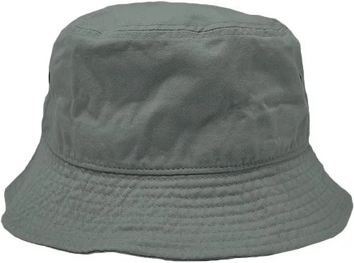 Miniatura 5 de Glory Max Sombrero de cubo unisex de color sólido 100% algodón, sombrero de ala pequeña, plegable, para viajes, verano, playa