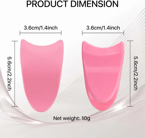 Miniatura 2 de Herramienta aplicadora de pestañas de 1.378 in de ancho, 1 pinza para pestañas postizas, color rosa