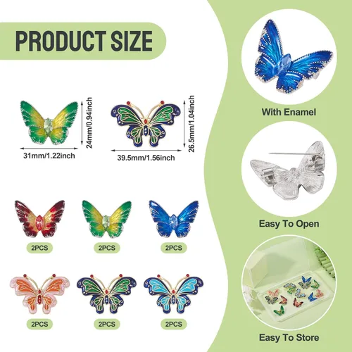 Miniatura 139 de Pandahall - Broches esmaltados de aleación con varios temas, broche de solapa, juego de pines esmaltados