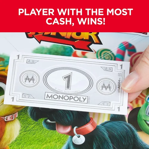 Miniatura 9 de Monopoly Junior - Juego de mesa para 4 jugadores, a partir de 5 años (exclusivo de Amazon)