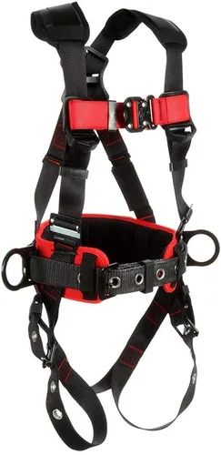 Miniatura 4 de 3M Protecta Construction Style - Arnés de posicionamiento 1161315, negro, pequeño, 1 Ea/estuche