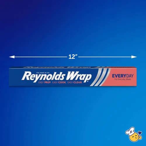 Reynolds Envoltura de papel de aluminio estándar, 2 cajas de 175 pies cuadrados (350 en total) (paquete de 6)