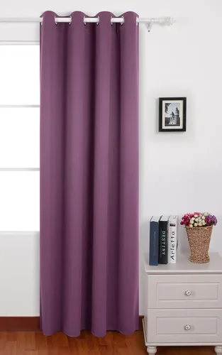 Miniatura 112 de Deconovo Cortina opaca, para oscurecer la habitación Gris claro