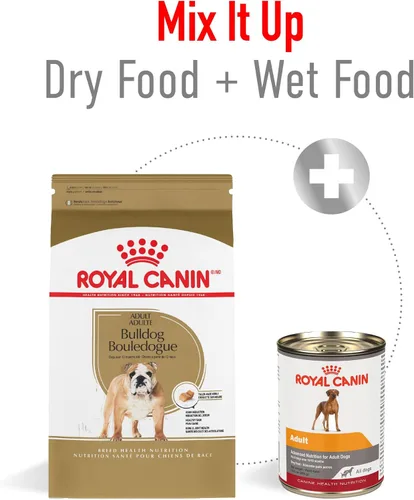 Miniatura 6 de Royal Canin Breed Health Nutrition Bulldog - Alimento seco para perros adultos, bolsa de 17 libras