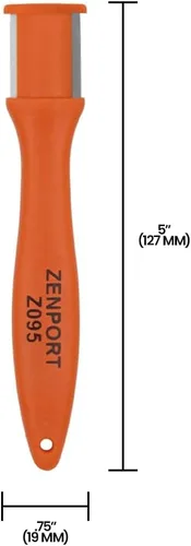 Miniatura 4 de Zenport Z095 Sacapuntas de carburo de tungsteno para podadoras y cuchillos, naranja