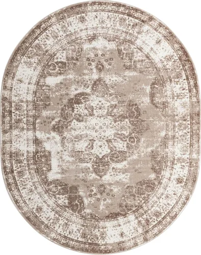Miniatura 76 de Unique Loom Sofia Collection - Alfombra tradicional vintage, inspirada en Francia (7 pies x 10 pies, rectangular, negro/gris claro)