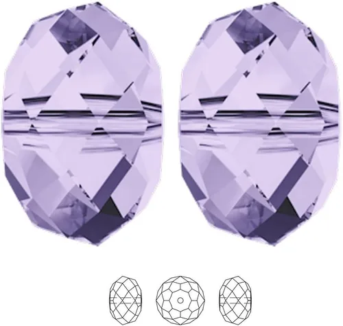 Miniatura 86 de 50 cuentas de cristal Adabele austriaco de 0.394 pulgadas facetadas sueltas Rondelle Siam rojo espaciador compatible con cristales de Swarovski 5040