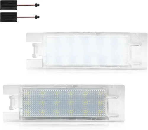 Miniatura 12 de LESAUCE Kit de luces LED para matrícula para Dodge Ram 1500 Pickup 1994-2001, Dodge Ram 2500/3500 1994-2002 Pickup - LED blanco de 6000 K, carcasa