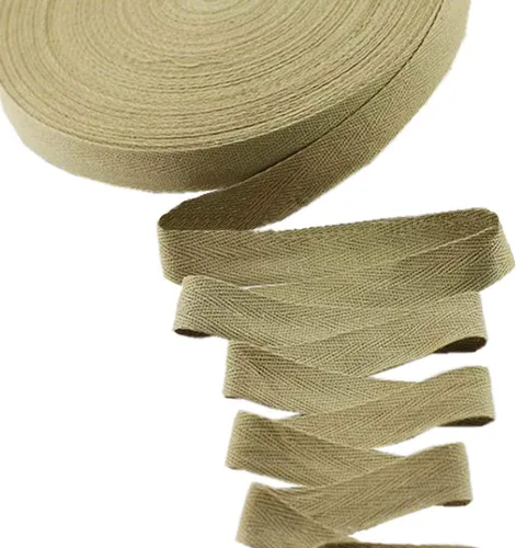 Miniatura 21 de Cinta de algodón de 50 yardas de ancho de 3/4 pulgadas de ancho, cinta de sarga de tela de espiga para encuadernación al sesgo, envoltura