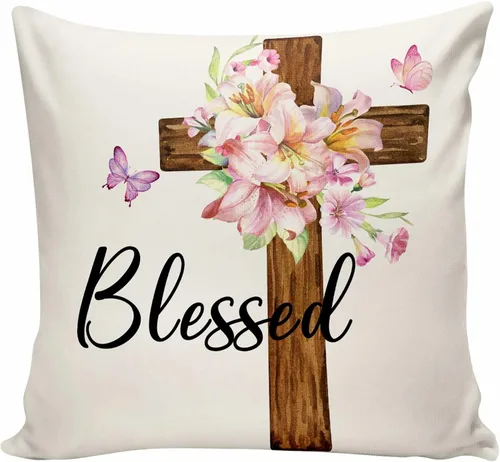 Miniatura 7 de Bee Happy - Funda de almohada de girasol de 18 x 18 pulgadas, fundas de almohada decorativas para primavera y verano con miel de abeja dulce