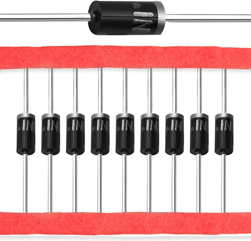 Miniatura 20 de Chanzon 1N4148 Diodos de conmutación rápida de señal pequeña axial de alta velocidad 200mA 100V DO-35 (DO-204AH) IN4148 Diodos de silicio