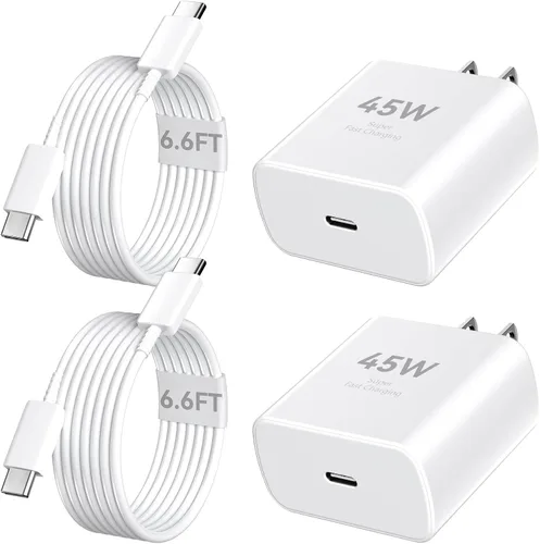 Miniatura 19 de Cargador USB C súper rápido de 45 W para iPhone 17 16 Pro Max, cargador de iPhone de 10 pies de largo, cable de carga rápida para iPhone 17 16 Pro