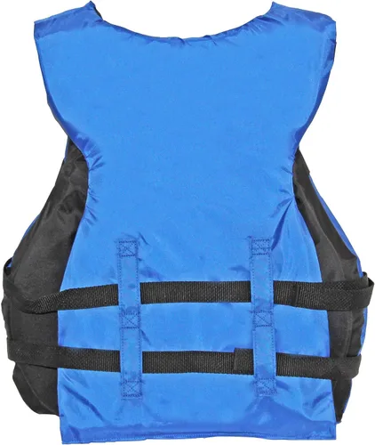 Miniatura 5 de Chaleco salvavidas de remo tipo III aprobado por la Guardia Costera, dispositivo de flotación PFD tipo III; moto acuática, wakeboard, chaleco Azul