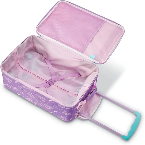 Miniatura 6 de AMERICAN TOURISTER - Equipaje vertical infantil de superficie blanda de Disney, Princesa), 139451-2093