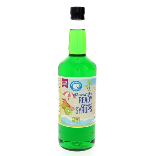 Miniatura 66 de Hypothermias Wild Cherry - Jarabe de sabores de cono de nieve hawaiano listo para usar (128 onzas líquidas), hielo afeitado, 100% azúcar de caña pura