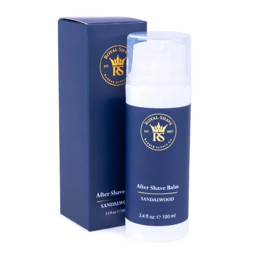 Royal Shave Loción para después del afeitado, hidratante para después del afeitado para hombres, bálsamo calmante para quemaduras por afeitar y piel