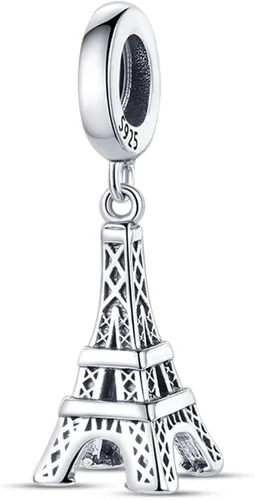 Hapour Dijes de plata de ley 925 para pulseras de dijes, collar, joyería europea, dije, abalorios, abalorios, regalo de cumpleaños para mujeres,