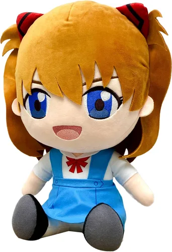 Miniatura 2 de Great Eastern Entertainment Evangelion Nueva Película - Asuka Langley (Uniforme Escolar) Felpa Sentada 12" H
