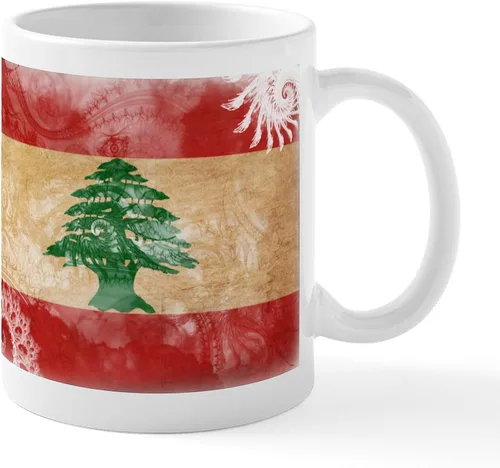 Miniatura 26 de CafePress #1 - Taza de café de cerámica libanesa de 11 oz (11.0 fl oz)