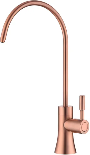 Miniatura 10 de Grifo de filtro de agua de oro cepillado, grifo de filtración de agua de oro cepillado, grifo de agua potable de oro cepillado para fregadero