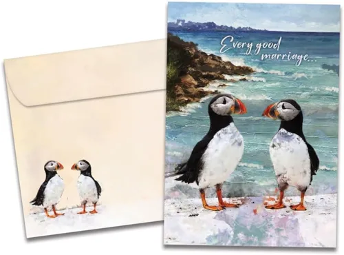 Miniatura 13 de Tree-Free Greetings - Tarjeta de felicitación de aniversario - Diseños artísticos - 1 tarjeta + sobre a juego - Fabricada en Estados Unidos - 100%