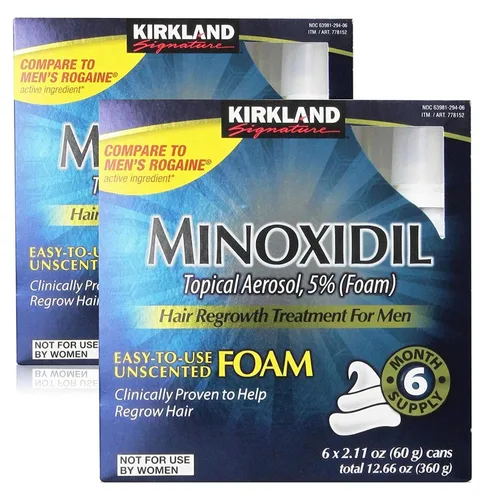 Miniatura 5 de Minoxidil en espuma Kirkland Signature, 2.11 onzas, 1.5 libras