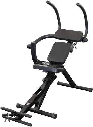 Mejor banco de abdominales semi reclinado Fitness, máquina de entrenamiento para músculos abdominales superiores e inferiores para gimnasio en casa,
