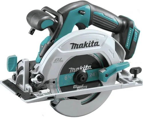 Makita XSH03Z Sierra circular inalámbrica de iones de litio LXT® de 18 V, sin escobillas, 6-1/2 pulgadas, solo herramienta