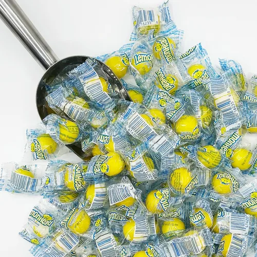 Miniatura 5 de Caramelos de limón – Bolsa a granel de 1.5 libras (aproximadamente 100 piezas), dulces amarillos duros de limón originales envueltos