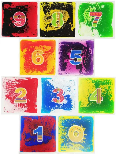 Art3d Azulejos sensoriales para habitación de 10 azulejos, multicolor, tapete de juego para niños, azulejos grandes de 19.7 pulgadas, 27 pies