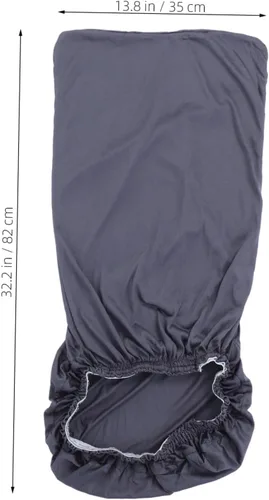 Miniatura 2 de Homoyoyo Funda para silla de juegos de respaldo alto, sillas de oficina con respaldo alto, color azul, juego de 4 fundas giratorias para sillas