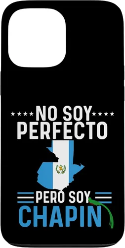 Funda para iPhone 13 Pro Max Camiseta Guatemalteco Para Hombre Guatemalteco Mapa Bandera
