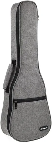 Miniatura 14 de CLOUDMUSIC Estuche para ukelele Bolsa de concierto Mochila acolchada para soprano 21 pulgadas (Soprano, Negro)