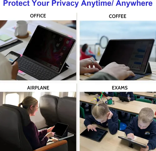 Miniatura 7 de Mamol Protector de pantalla magnético para iPad de 11ª generación (A6, 2025)/10ª generación (2022), protector de pantalla de privacidad, iPad