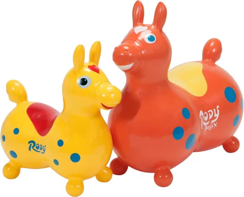 Miniatura 3 de GYMNIC - Caballo de rebote Rody, caballo de salto para niños pequeños, caballo inflable, animales hinchables para niños pequeños y niños, juguetes