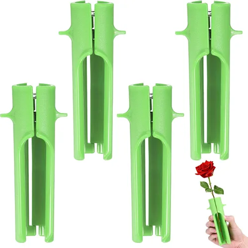 Miniatura 21 de M METERXITY Paquete de 1 herramienta peladora de espinas de rosas, pelador de espinas de hojas de tallo de rosa de metal para ramos, ramas
