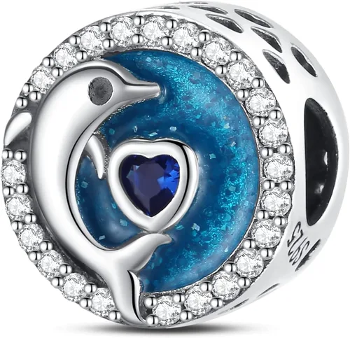 Miniatura 160 de KUNSIR Los abalorios se adaptan a pulseras Pandora para mujer, plata de ley 925, cuentas colgantes de joyería para niñas, dijes de feliz cumpleaños