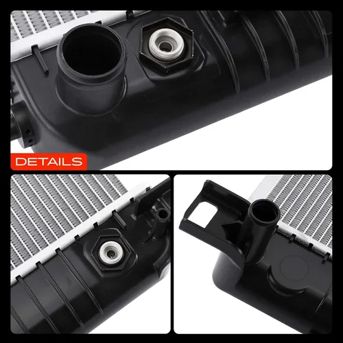 Miniatura 9 de A-Premium Conjunto de radiador de refrigerante de motor de 34 pulgadas compatible con Chevy Silverado, Suburban, Tahoe y GMC Sierra, Yukon