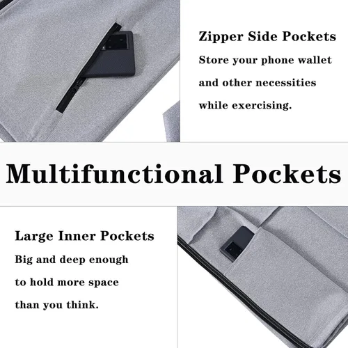 Miniatura 5 de MoFiz Chándal deportivo para hombre, 2 piezas, chaqueta con cremallera completa, pantalón de manga larga, casual, para correr, gimnasio