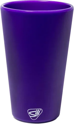 Miniatura 32 de Silipint Vaso de pinta de silicona de 16 oz – Vaso reutilizable irrompible sin BPA de silicona – Apto para lavavajillas, microondas y congelador