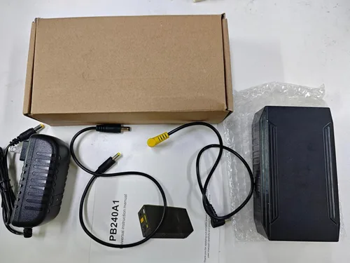 Miniatura 2 de MWE Paquete de baterías para cabina de fotos de 360 V, iones de litio recargable de 24 V, 22400 mAh con CC 24 V/12 V y salida USB de 5 V para luz
