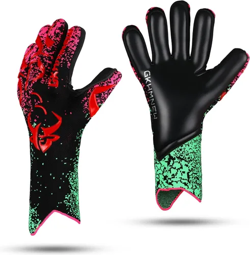 Miniatura 12 de Guantes de Portero de Fútbol para Niños, Jóvenes y Adultos Proporcionan Control y Agarre Extremadamente Fuertes, Guantes de Fútbol Transpirables
