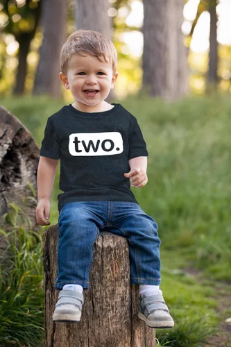 Miniatura 4 de 2 cumpleaños camiseta niño 2 años niño pequeño niño traje segundo dos camiseta fiesta