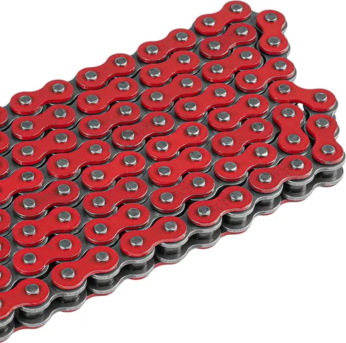 Miniatura 7 de Caltric Cadena de transmisión roja compatible con Honda Trx200Sx Fourtrax 200 2X4 1986 1987 1988