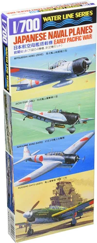 TAMIYA 1/700 Primeros aviones navales japoneses de la Segunda Guerra Mundial TAM31511 ModelosAirplaneSmall Scale